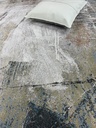 Plaza nukkamatto beige-petrooli 160x230 cm