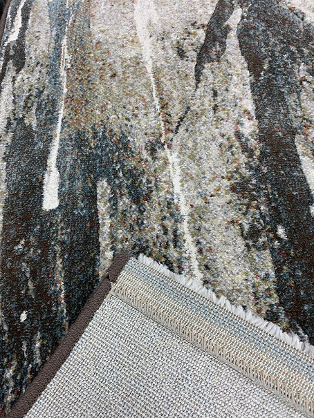 Plaza nukkamatto beige-petrooli 160x230 cm
