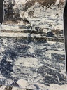 Plaza nukkamatto utuinen sini-ruskea 80x150 cm