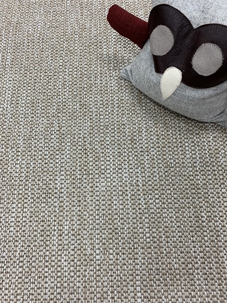 Parma sileäksi kudottumatto beige 160x230 cm