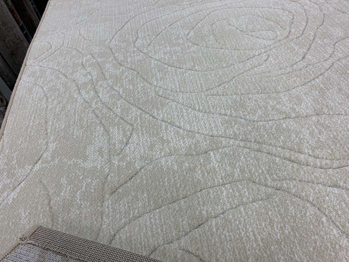 Platina nukkamatto beige kukkafiguri 160x230 cm