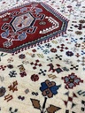 Kashqhai käsinsolmittu villamatto 90x152 cm