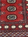 Bokhara käsinsolmittu punainen 81x133 cm