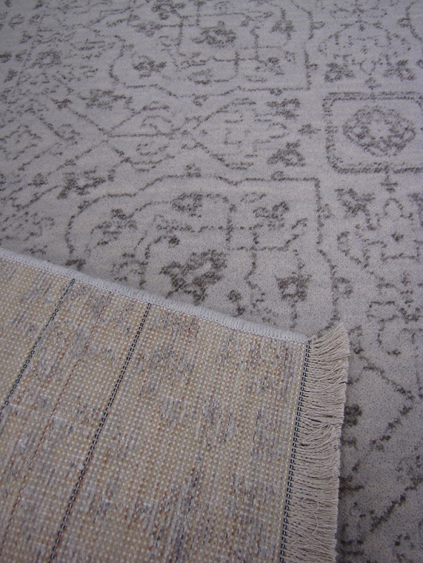 Djobie villamatto beige kuviollinen 200x295 cm