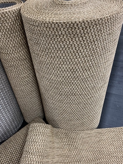 Sisal natur 90 cm leveä rulla