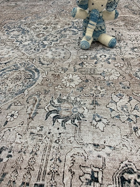Antique sileäpintainen matto beige