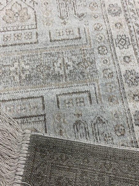 Savoy viskoosimatto Royal harmaa-sininen 67x105 cm