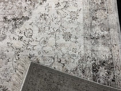 Savoy viskoosimatto harmaa-beige 195x300 cm