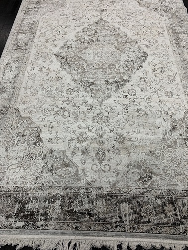 Savoy viskoosimatto harmaa-beige 195x300 cm