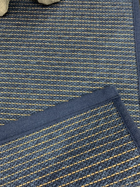 Lumia puuvilla-paperinarumatto sininen