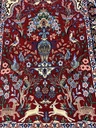Isfahan käsinsolmittu villamatto 70x107 cm