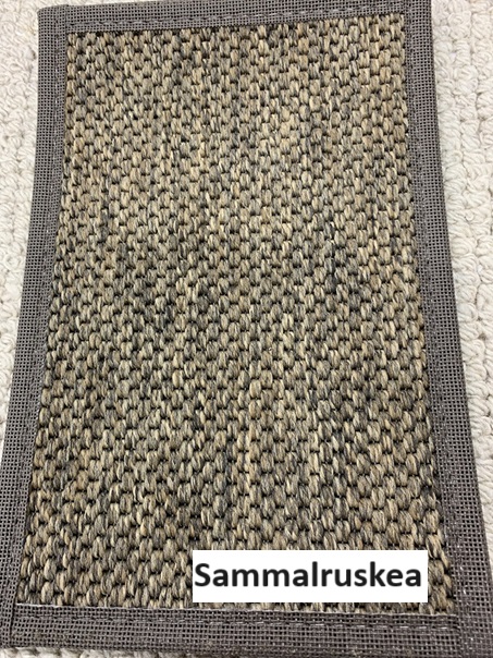 Vienna sileäksi kudottu matto - useita värejä