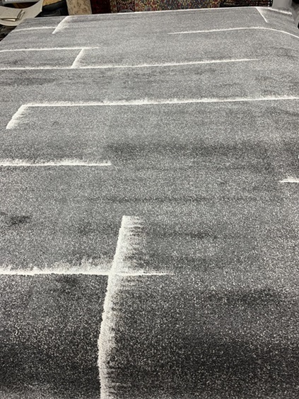 Piazza nukkamatto antrasiitti-valkoinen kuvio