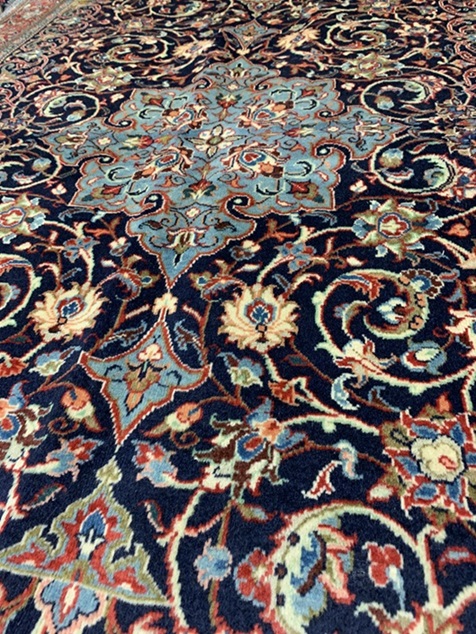 Sarough Serkat käsinsolmittu villamatto 135x206 cm