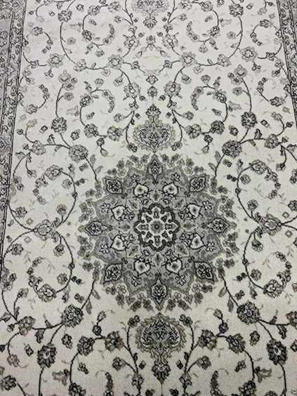 Royal Palace itämainen kuviointi harmaa-beige 80 cm leveä rulla