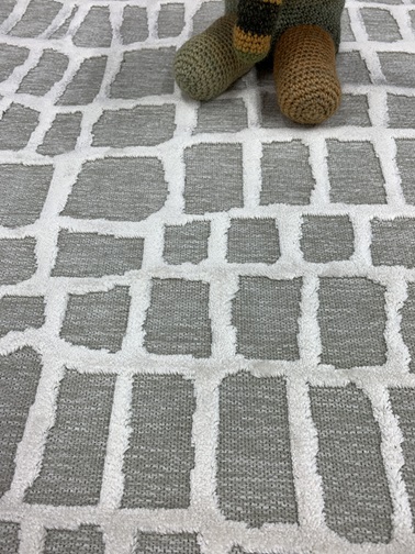 Genova viskoosimatto vaalea-beige 135x195 cm