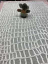 Genova viskoosimatto vaalea-beige 135x195 cm