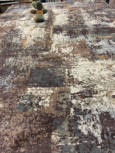 Milano nukkamatto Kartano ruskea 200x290 cm