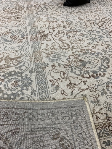 Milano nukkamatto beige itämainen kuvio 160x230 cm