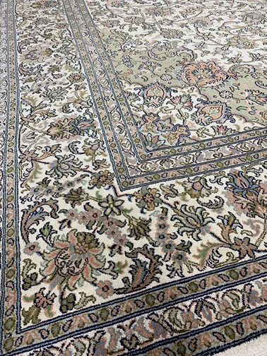 Kashmir silkkimatto vaalea 213x300 cm