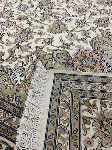 Kashmir silkkimatto vaalea 213x300 cm