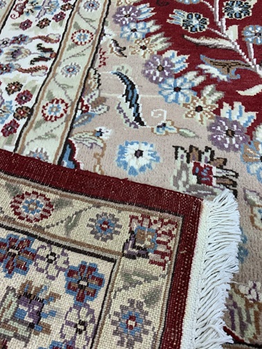 Pakistan villasilkki punainen 160x242