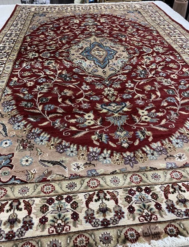 Pakistan villasilkki punainen 160x242