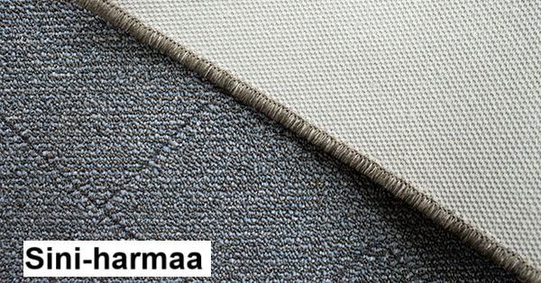 Lastu käytävämatto sini-harmaa 80 cm leveä