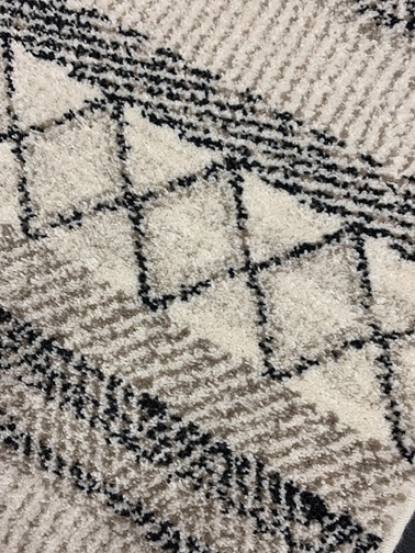 Infinity nukkakynnysmatto beige 80x50 cm
