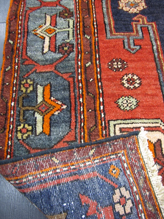 Hamadan käsinsolmittu matto 132x235 cm