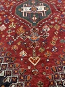Kashqhai käsinsolmittu villamatto 170x258 cm