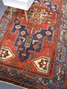 Hamadan käsinsolmittu matto 132x235 cm