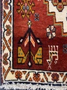 Kashqhai käsinsolmittu villamatto 65x62 cm