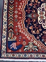 Kashqhai käsinsolmittu villamatto61x67 cm