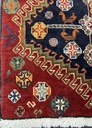 Kashqhai käsinsolmittu villamatto 55x55 cm