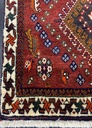 Kashqhai käsinsolmittu villamatto 58x66 cm