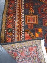 Kamseh käsinsolmittu matto 100x205 cm