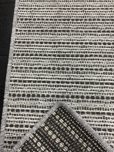 Toscana harmaa hillitty käytävämatto