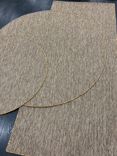 Vienna sileäksi kudottu matto - useita värejä