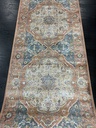 Conti viskoosimatto terracotta 65x210 cm