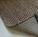 Panama sisal tummaruskea 90 cm rulla