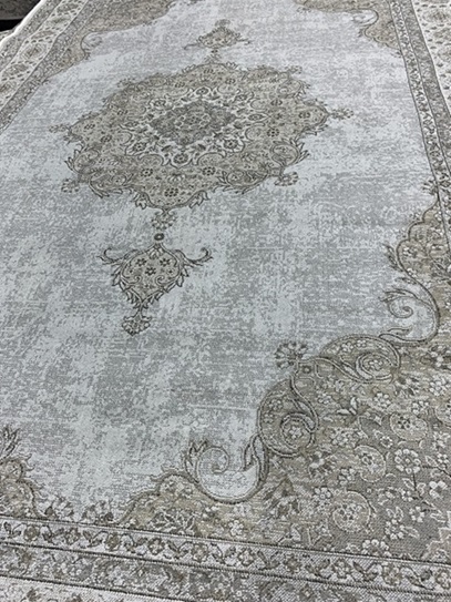 Livorno viskoosimatto beige-harmaa 160x230 cm