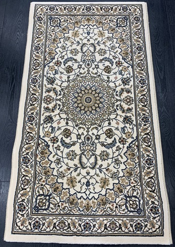 Savona nukkamatto beige medaljonki 133x195 cm