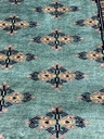 Bokhara Tekke käsinsolmittu 93x150 cm vihreä