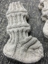 Junasukat - vauvan beige