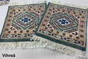 Pakistan pienet käsinsolmitut villamatot 30x30 cm - lajitelma