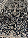 Savoy viskoosimatto Paisley sininen