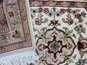 Pakistan käsinsolmittu villa-silkki 61x92 cm