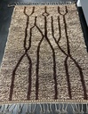 Beni Ourain villamatto ruskea 92x153 cm