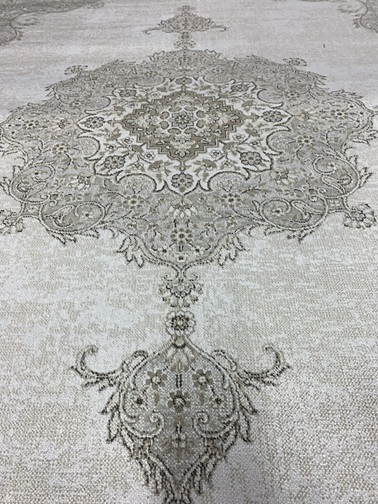 Livorno viskoosimatto beige-harmaa